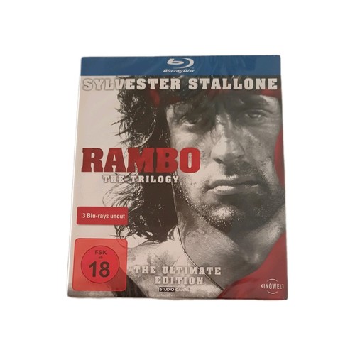 Rambo the trilogy blu ray - rambo,