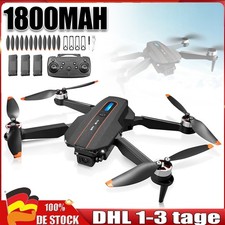 Mini-Faltbar FPV Drohne Mit 4K HD Dual Kamera Selfie RC Quadrocopter Drone DE