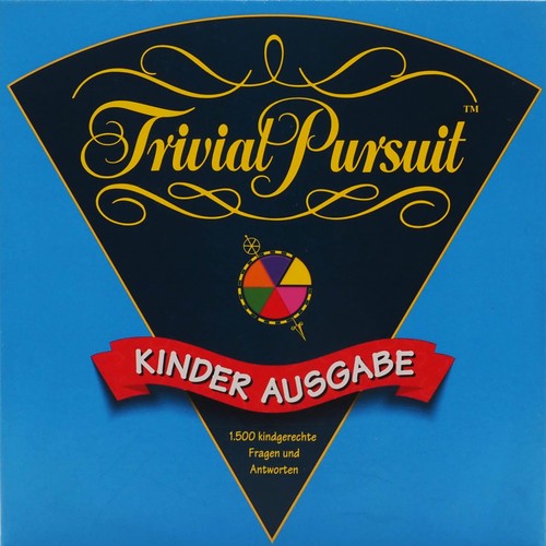 Trivial pursuit kinder edition - pursuit,