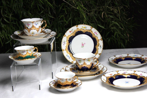 Meissen prunktassen form - meissen,
