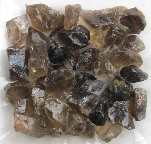 Rauchquarz 300 rohsteine - rauchquarz,,