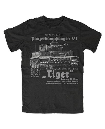 Tiger panzer shirt - tiger,