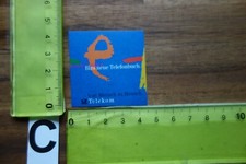 Alter Aufkleber Post Telefon