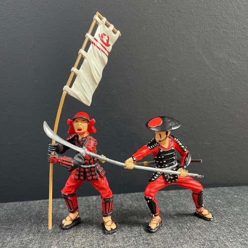 Plastoy samurai naginata - samurai, with