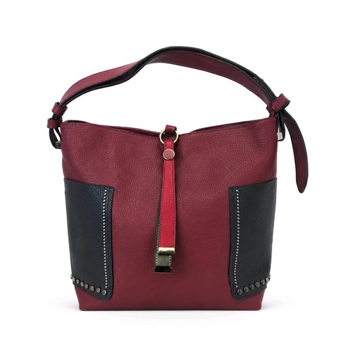 Italy damen shopper bordeaux - damen,