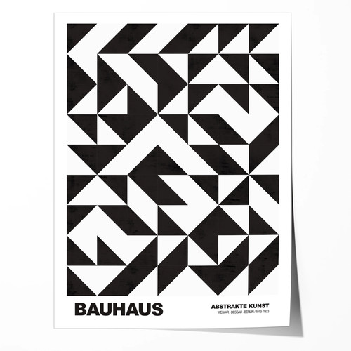 Poster bauhaus geometrische - bauhaus,