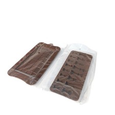 Shockassist 4 Stück Silikonschokoladenformen Schokolade Schachfiguren Kreatives 