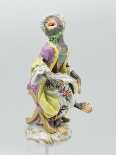Meissen figur affenkapelle - meissen, figur,affenkapelle