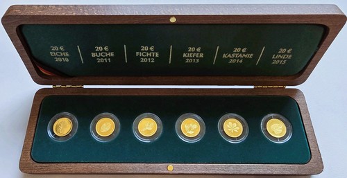 Goldmünzen set 20 - goldmünzen-set, 20€