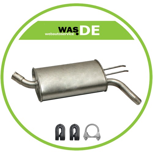Auspuff endschalldämpfer - auspuff,