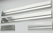 Set Edelstahl Einstiegsleisten Chrom Matt für VW Passat 3B 3BG B5 1996-2005