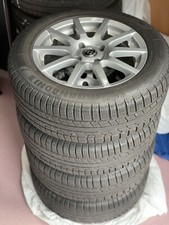 Winterräder 215/55 r16 Diewe Wheels Felgen 7x16 ET21 + Neuwertige Winterreifen