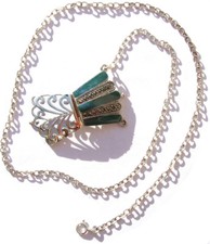 Chain 925 Silver 14x Marcasite