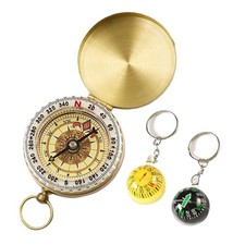 3 Stück Messingkompass