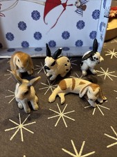 5 X Schleich Kaninchen /