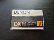 DENON DX M -60 Metal TAPE-JAPAN-1979-RAR-