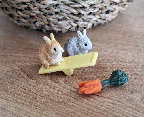 Schleich mini kaninchen mit - schleich,