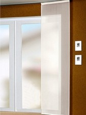 40x Schiebevorhang Wollweiss