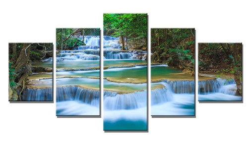 Bild tlg wasserfall braun - bild,