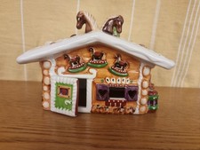 Villeroy & Boch Weihnachten Schaukelpferd Teelichthaus Lebkuchen Lichthaus groß 