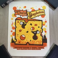 Chris Stapleton 2019 Bros Osborne Madison Wisconsin USA Original Concert Poster