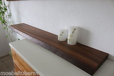 Wandboard Nussbaum Massiv Holz