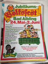 Plakat 30. Volksfest Bad
