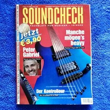 Soundcheck Fachblatt 10-2002 - Peter Gabriel, dbx DriveRack, Peavy V-Type EXP
