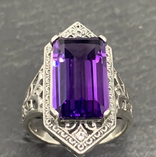 Ring amethyst topas 925er - ,