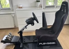 PlaySeat Evolution Alcantara + Logitech G29 Lenkrad + Logitech Pedale