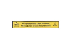 Aufkleber luftfilter für - luftfilter,