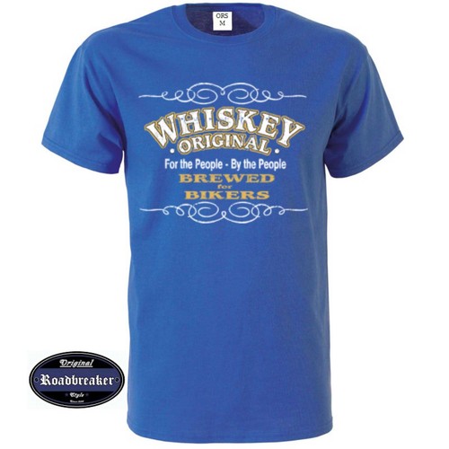 Shirt royalblau whiskey - shirt,