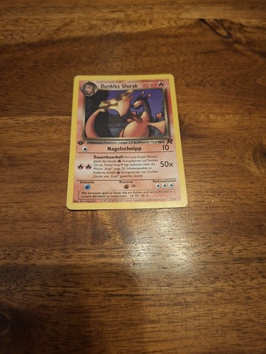 Pokemon tcg dunkles glurak - tcg,