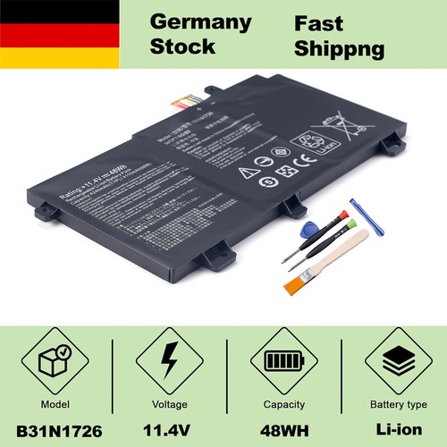 B31n1726 laptop battery akku - b31n1726,