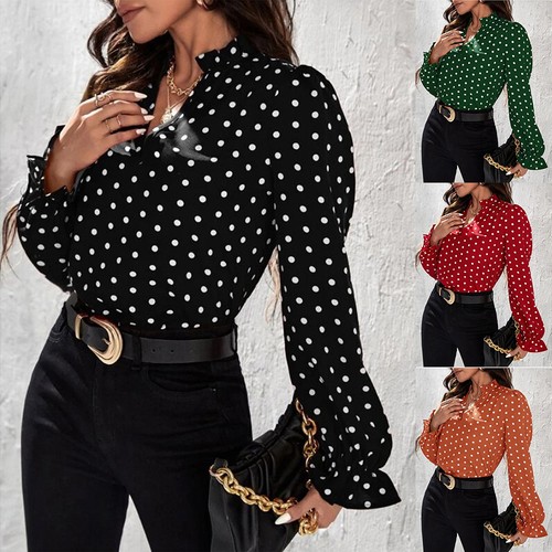 Damen retro bluse - damen,