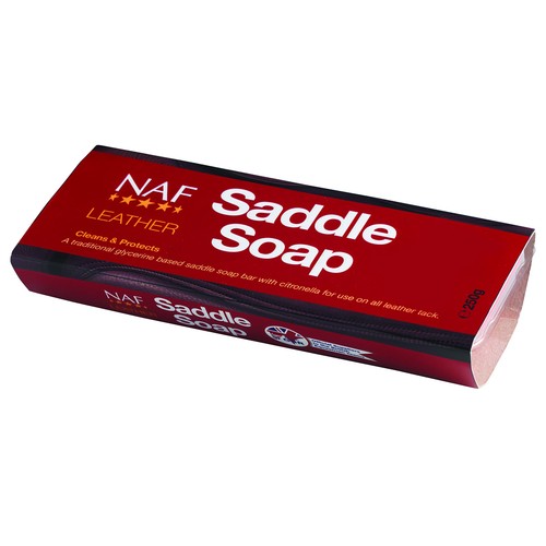 Naf leder sattelseife 250g - leder,