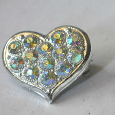 Brosche  Modeschmuck  Herz mit