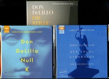 3 Hörbücher★Don DeLILLO★NULL K★ENGEL ESMERALDA★STILLE★Christian BRÜCKNER★CD/MP3