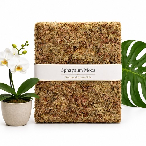 Sphagnum moos 500 - moos, g,