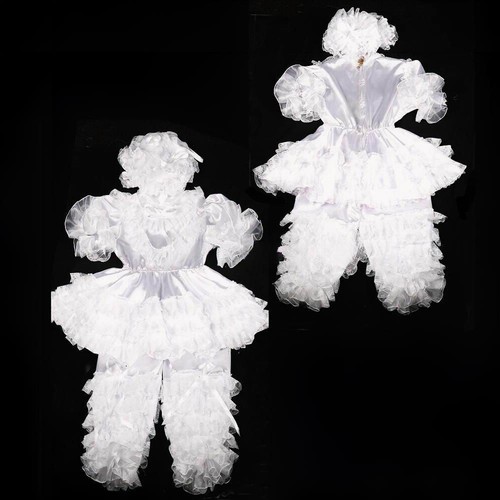 Girl maid sissy lockable white - maid,