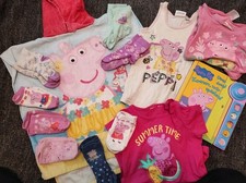 Peppa Wutz Großes Set Kleidung Soundbuch 92 98