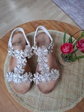 Neuwertige Damen SANDALEN Gr