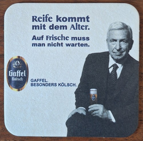 Bierdeckel gaffel kölsch - bierdeckel,