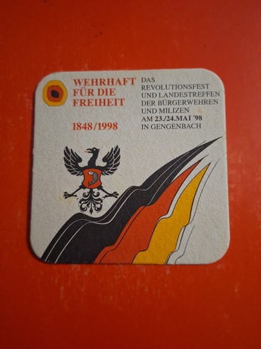 Bierdeckel 1998 gengenbach - 1998,