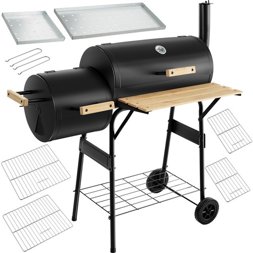 Kohlegrill smoker 2in1 zwei - smoker,, 2in1,