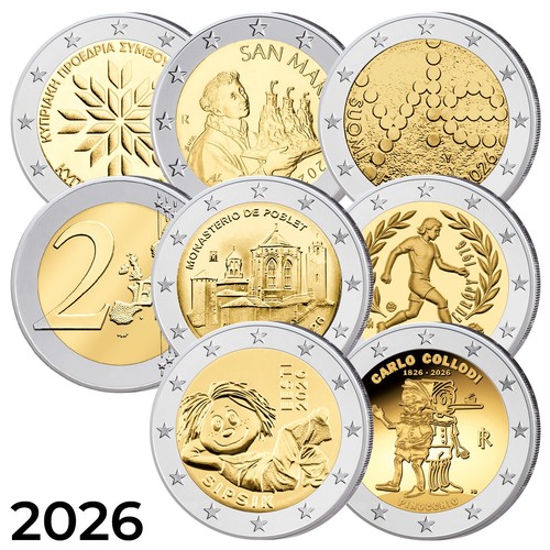 Euro 2026 gedenkmünzen - 2,