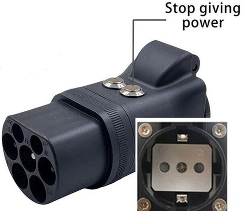 Typ adapter autoladesäule - 2,
