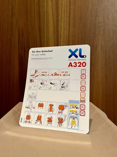 Safety card airways - xl,