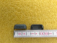 10 St. Wasserschlitzkappen Entwässerungskappen Weru Fenster PVC, Basaltgrau, D1,