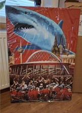 Leinwand, Motiv Kölner Haie